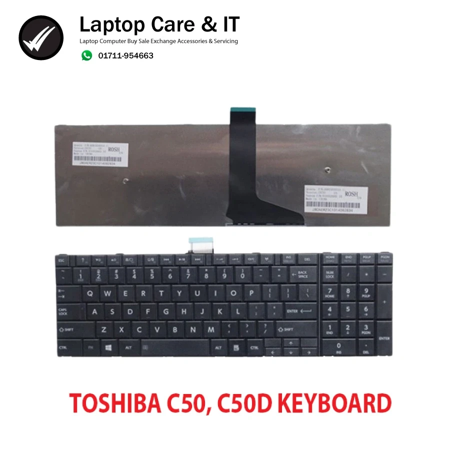 TOSHIBA C50 C50D KEYBOARD