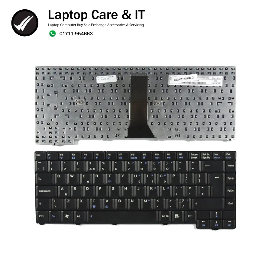 ASUS F2 F3S F3Sa F3Sc F3Se F3Sg F3Sr F3Sv 28PIN KEYBOARD