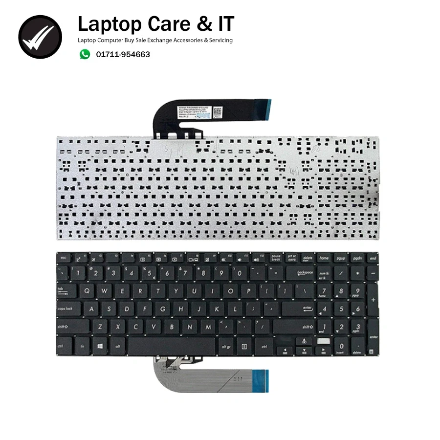 ASUS TP500 TP500L TP500LA TP500LB TP500LN 0KNB0-612LUS00 KEYBOARD ORIGINAL