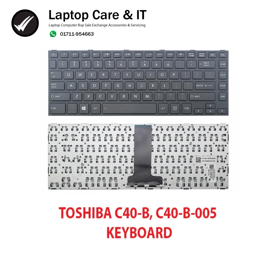 TOSHIBA C40-B C40d-B C40t-B KEYBOARD