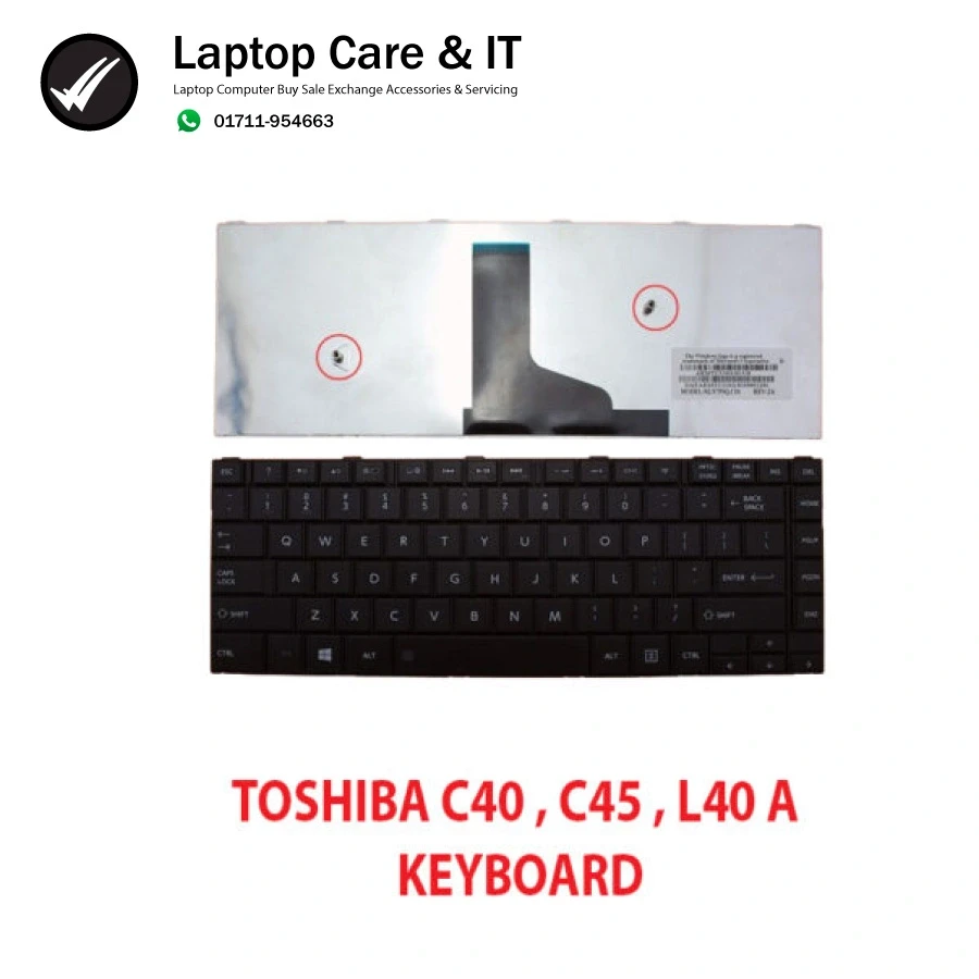 TOSHIBA C40 C40D C40-A C40D-A KEYBOARD